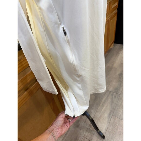 Saye L/S Coverup with Hood Size M Cream Tan NEW - Picture 4 of 7